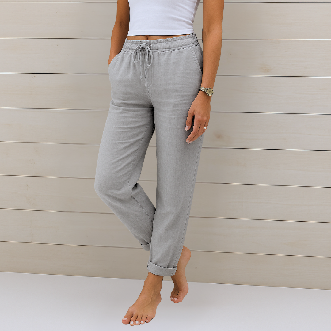 Breezy | Premium Stretch Linen Trousers