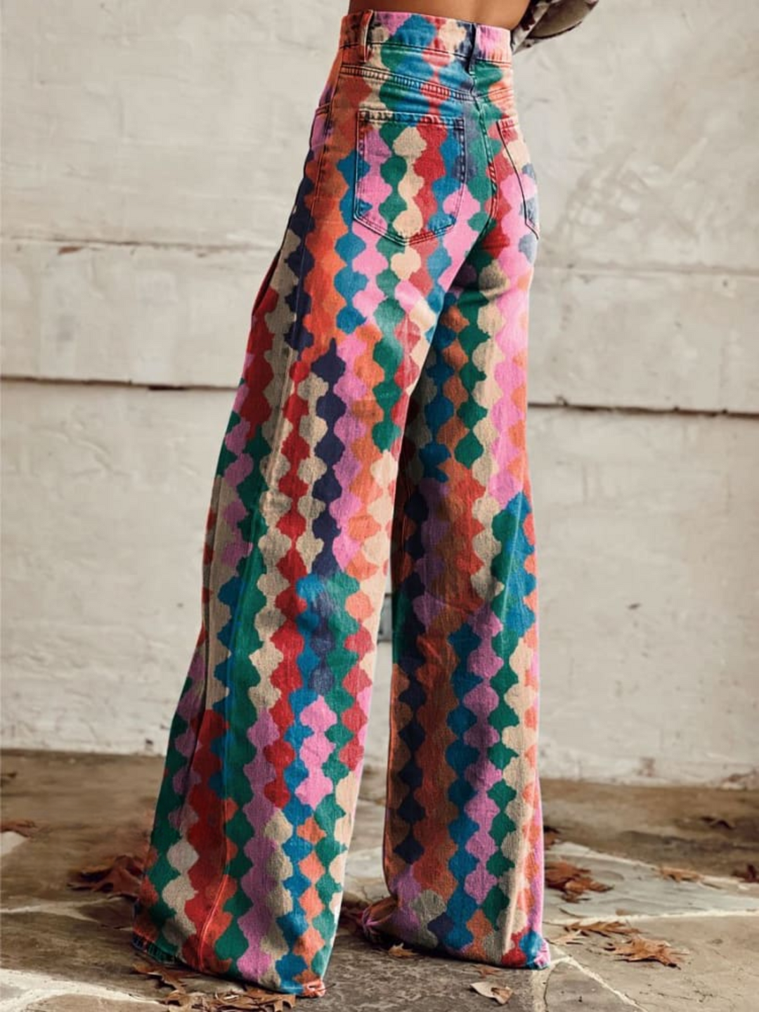 AMÉLIE | Elegant and Comfortable Bohemian Wide-Leg Pants