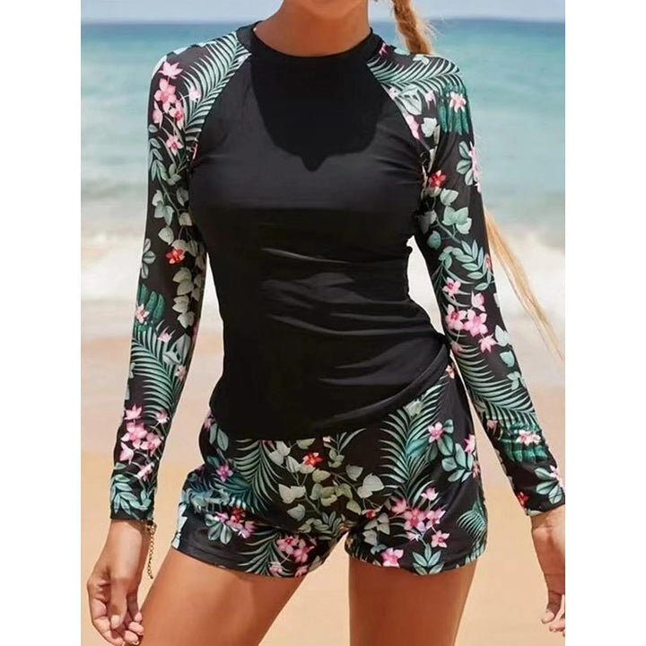 Noa | Two-Piece Swimsuit with Long Sleeves for Surfing