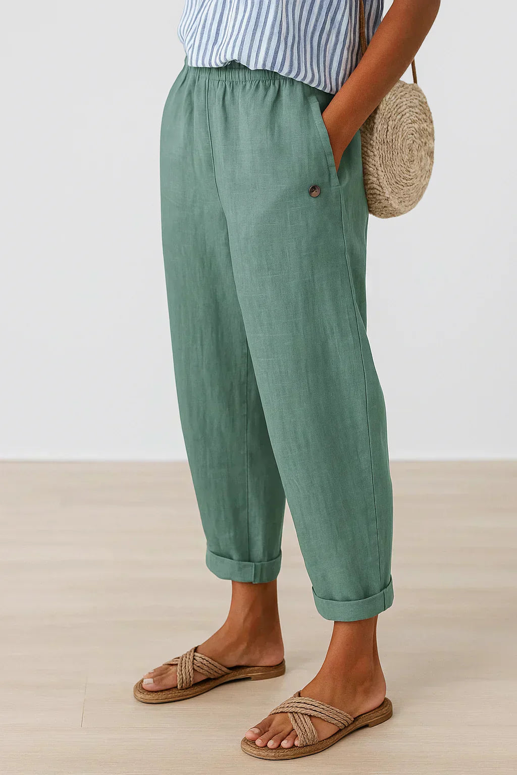 Piper | Stylish Linen Cotton Trousers