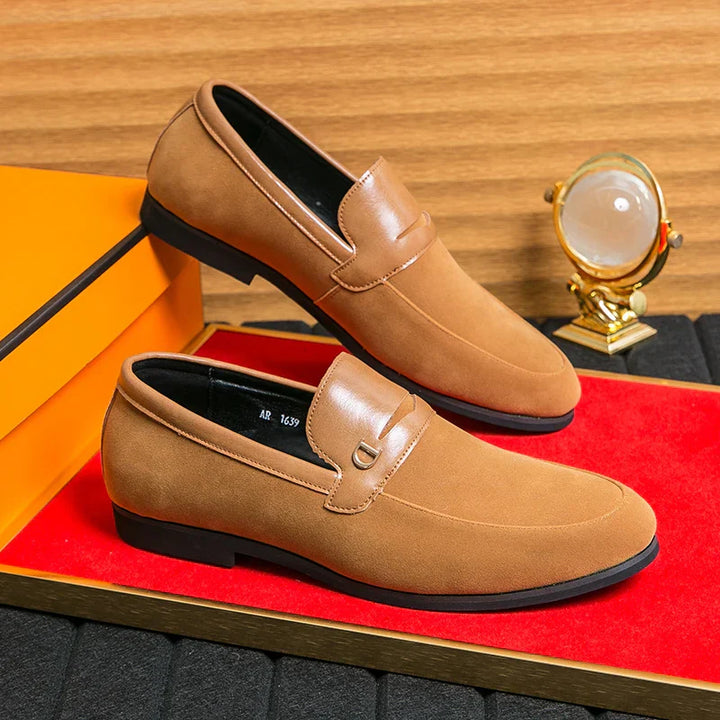 Didier Poulain Slip-On Leather Loafers