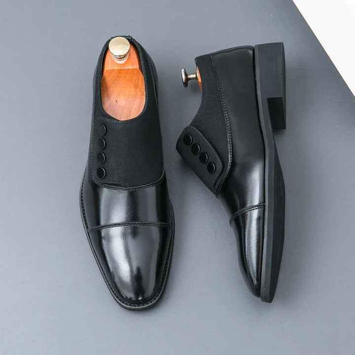 Domenico Rossini Leather Derby Shoes