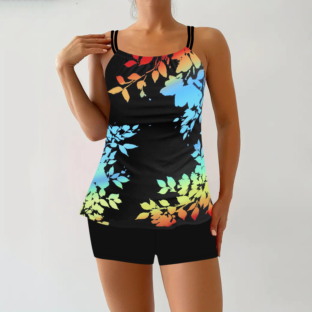Hallie | Printed Two-Piece Swimsuit