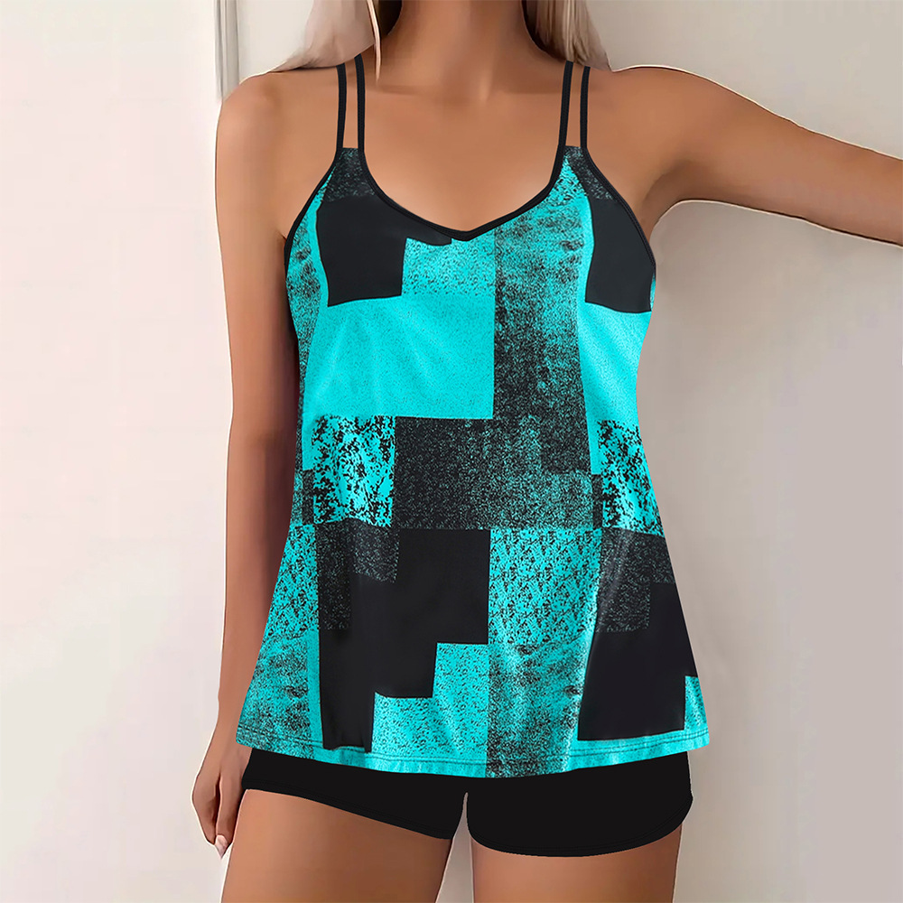 Hallie | Printed Two-Piece Swimsuit