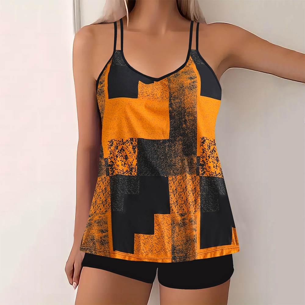 Hallie | Printed Two-Piece Swimsuit