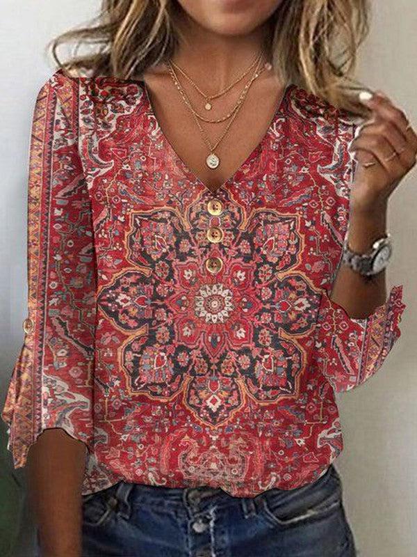 Karina | Vintage Boho Blouse